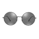 Round Black Sunglasses