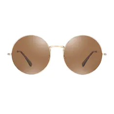 Round Gold Sunglasses