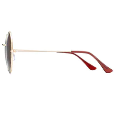 Round Gold Sunglasses