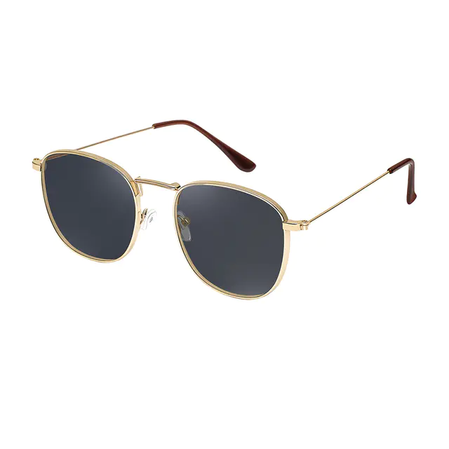 Square Gold Sunglasses