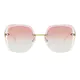 Geometric Gold Sunglasses