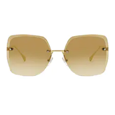 Geometric Gold Sunglasses