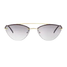 Cat-eye Gold Sunglasses