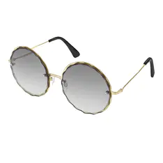 Round Gold Sunglasses