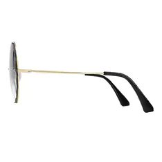 Round Gold Sunglasses