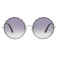 Round Silver Sunglasses
