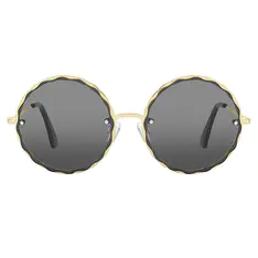 Round Gold Sunglasses