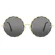Round Gold Sunglasses