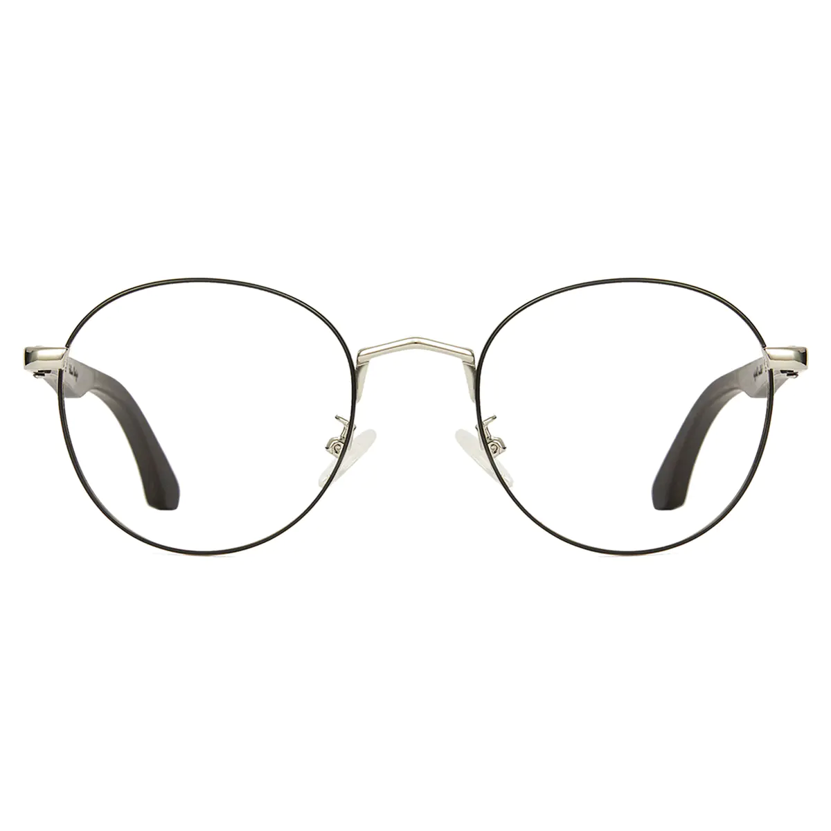 Round Silver Eyeglasses