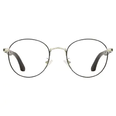 Round Silver Eyeglasses