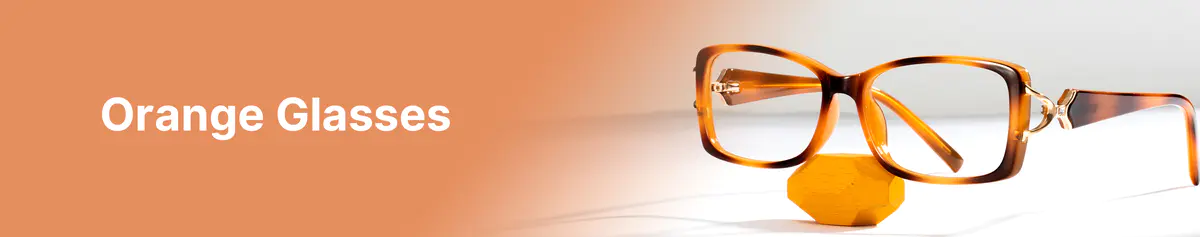 Orange Glasses Frames For Men & Women