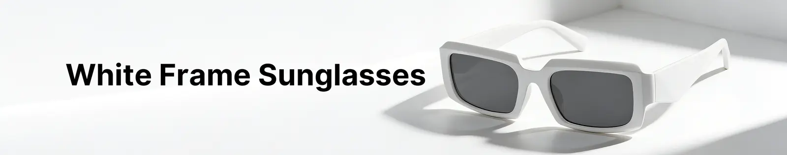 Shop White Frame Sunglasses For Men and Women - Buy Online at the Best Price