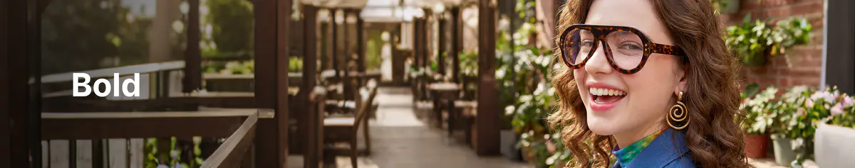 Bold Eyeglasses for Men & Women | Thick Round & Prescription Frames