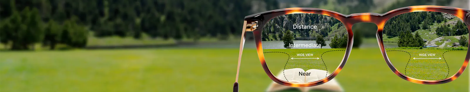 No-Line Progressive Lenses Glasses for All-Day Comfort