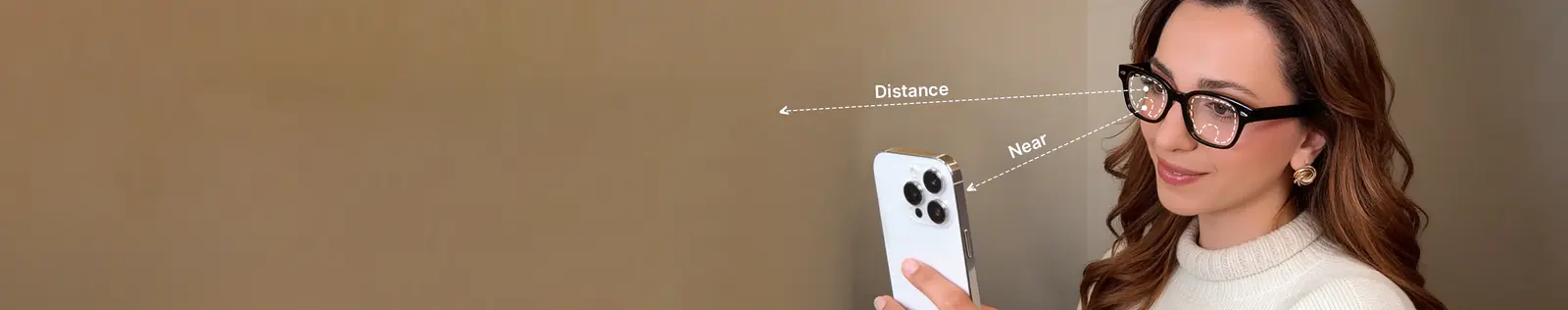 Bifocal Lenses Glasses for Near & Far Vision